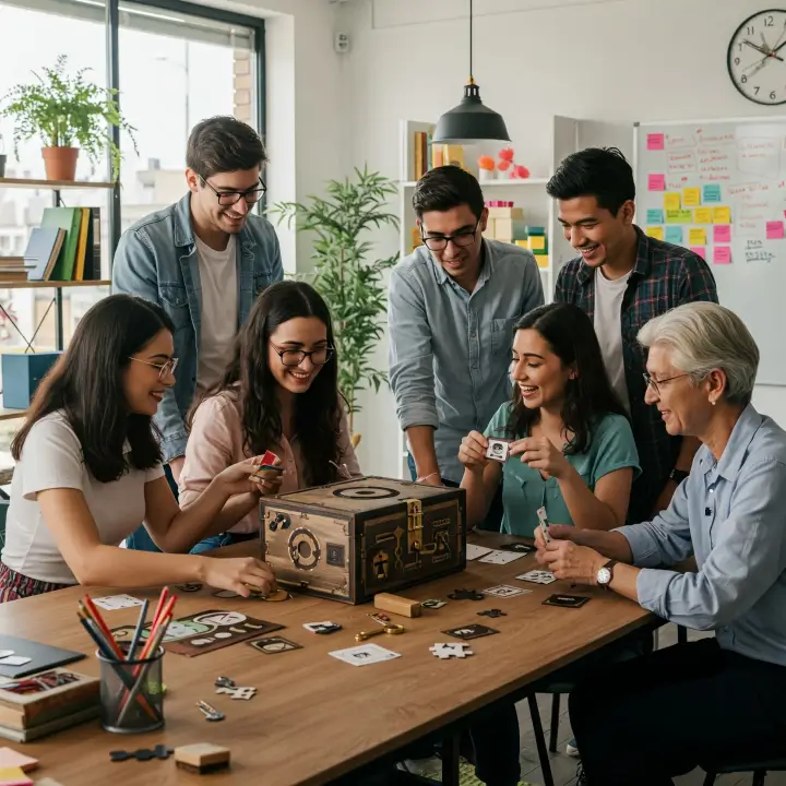 Escape Room portátil para empresas en Bogotá